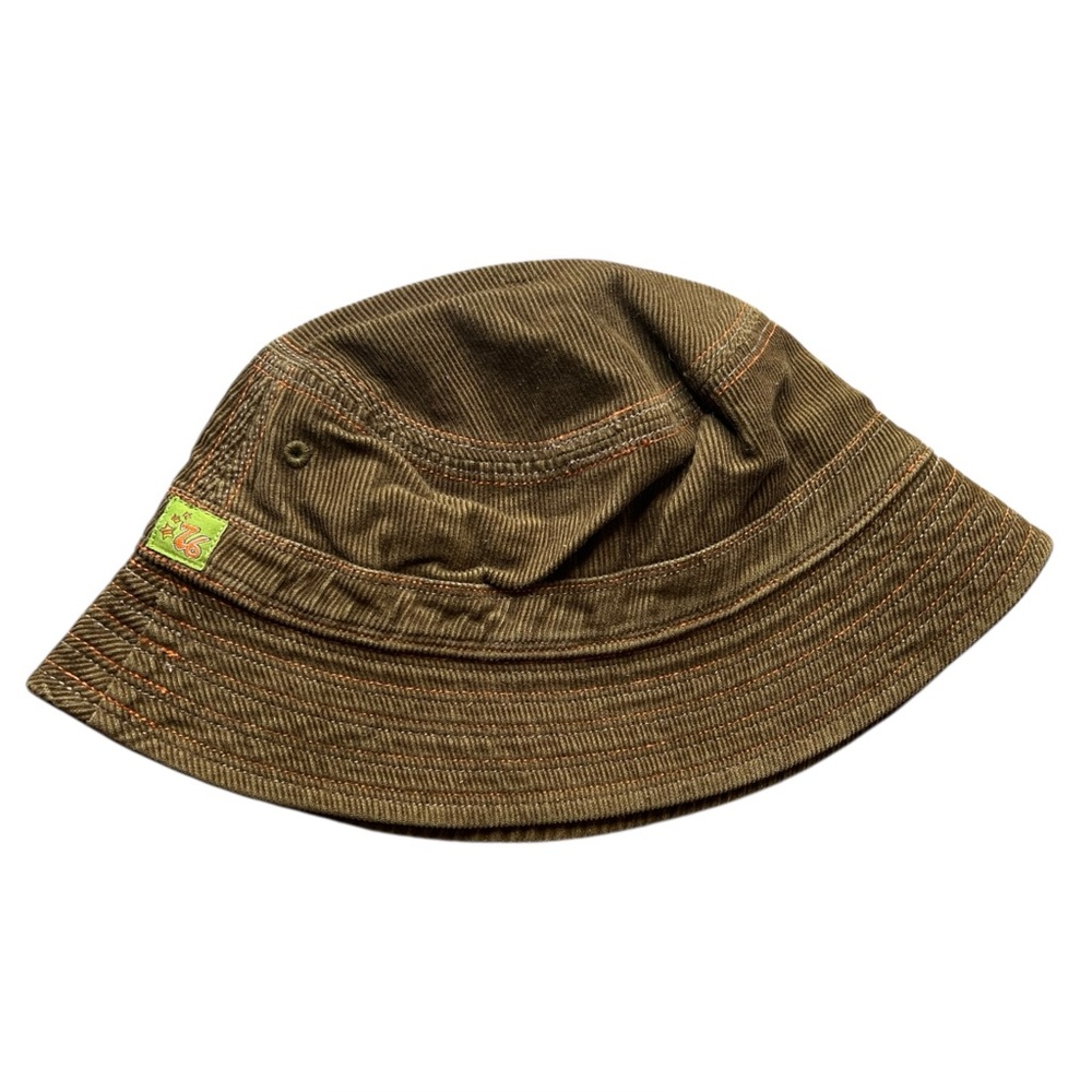 Gymboree Y2K Vintage Brown Corduroy Bucket Hat Sz S/M 3-4 Yrs